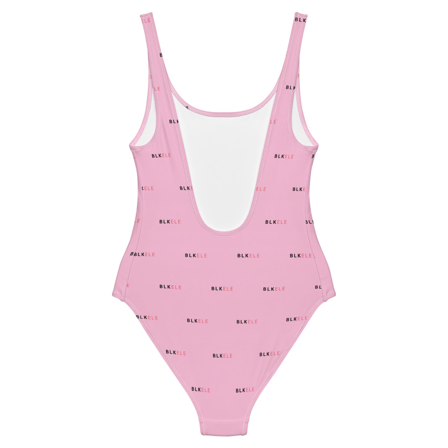 COTTON CANDY BLK ELE PRINT LOGO ONE-PIECE SWIMSUIT (WOMEN'S)