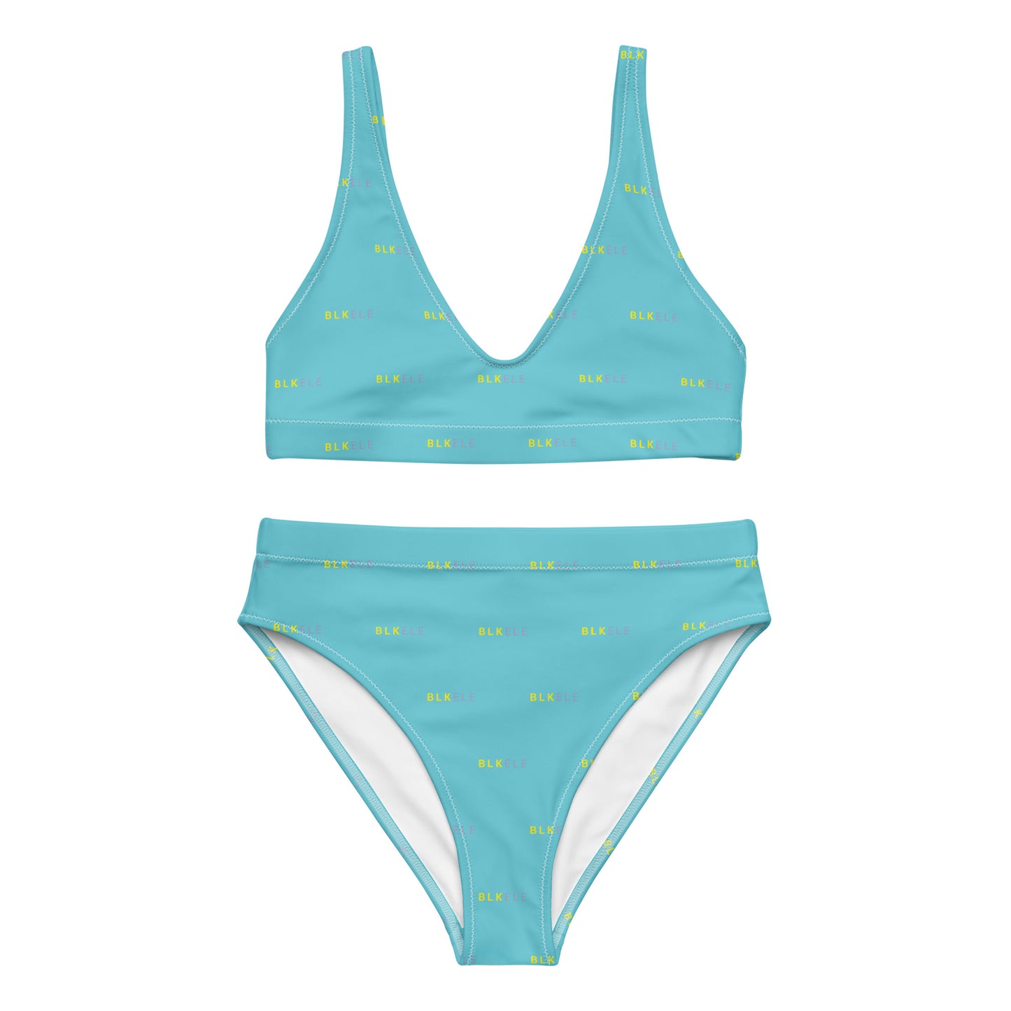 Recycled high-waisted bikini EASTER SUNDAY SAMPLE