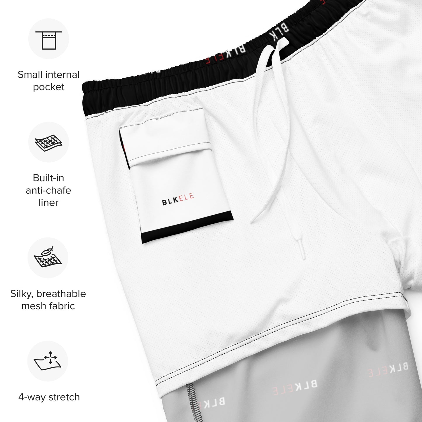 S2NR SWIM TRUNKS - CLASSIC BLVCK