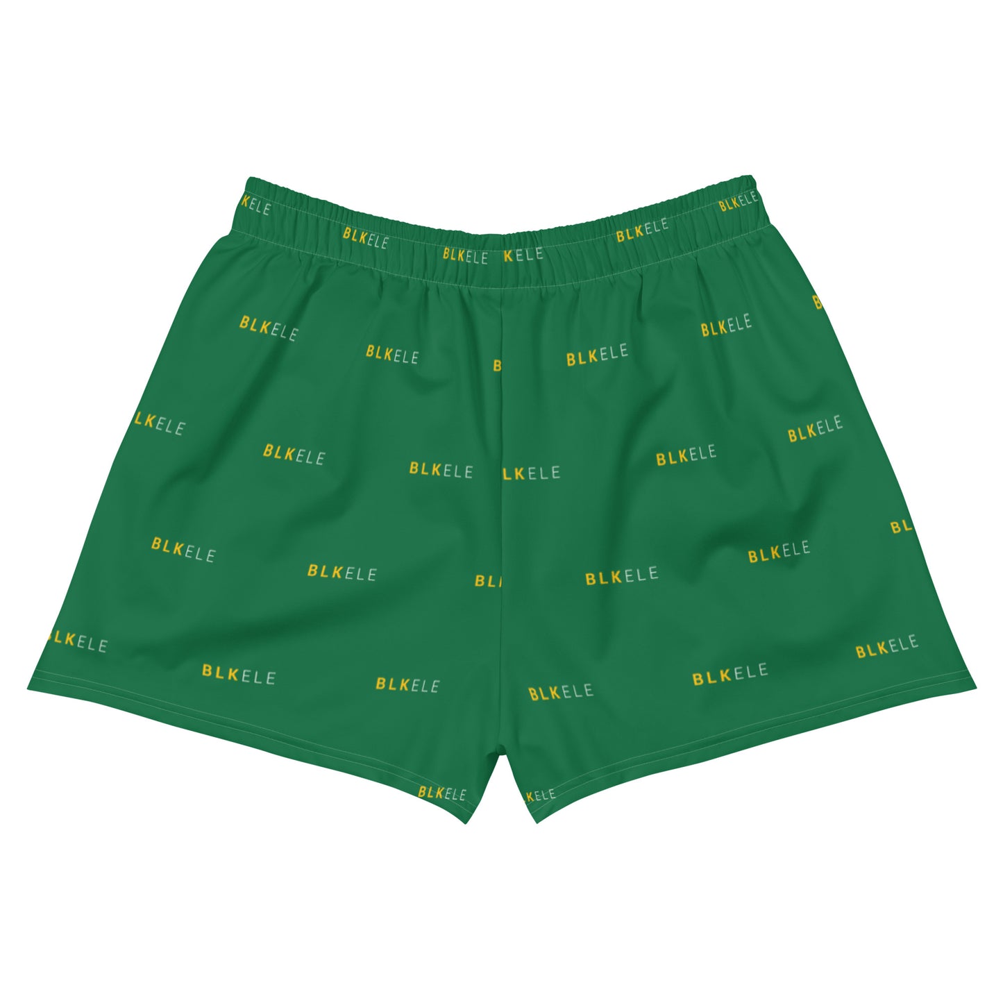 WOMENS BLK ELE PRINT LOGO EVERYTHING SHORTS - SUPERSONIC