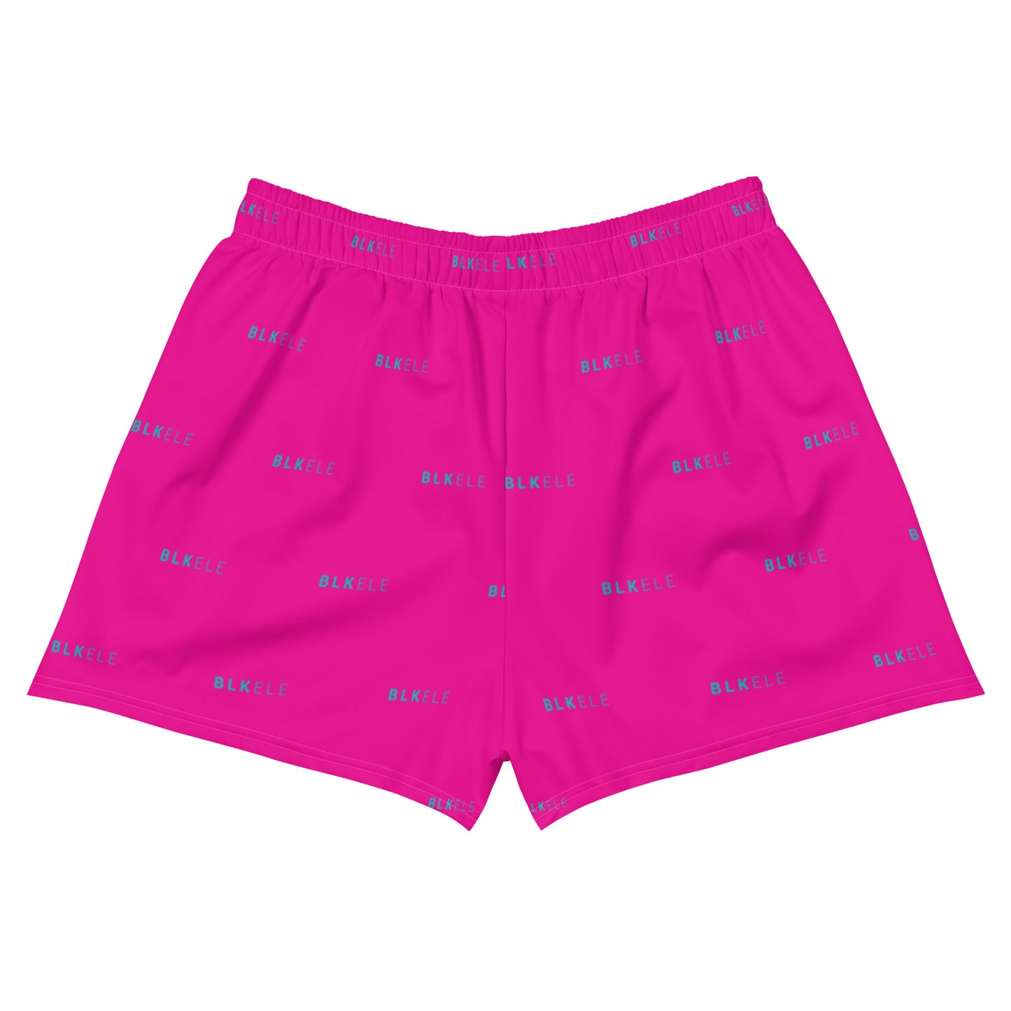 WOMENS BLK ELE PRINT LOGO EVERYTHING SHORTS - MIAMI VICE 2