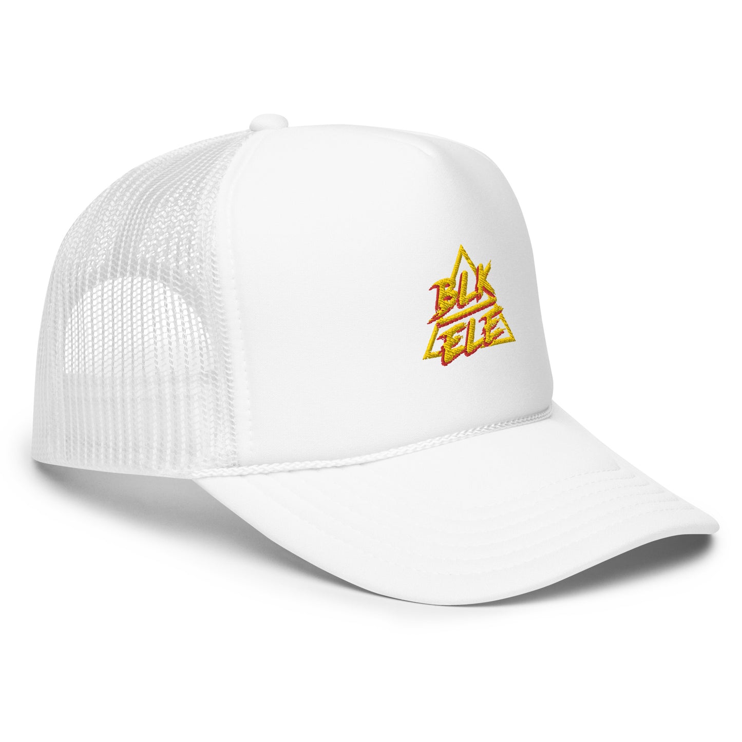 FLAGSHIP TRI LOGO EMBROIDERED TRUCKER