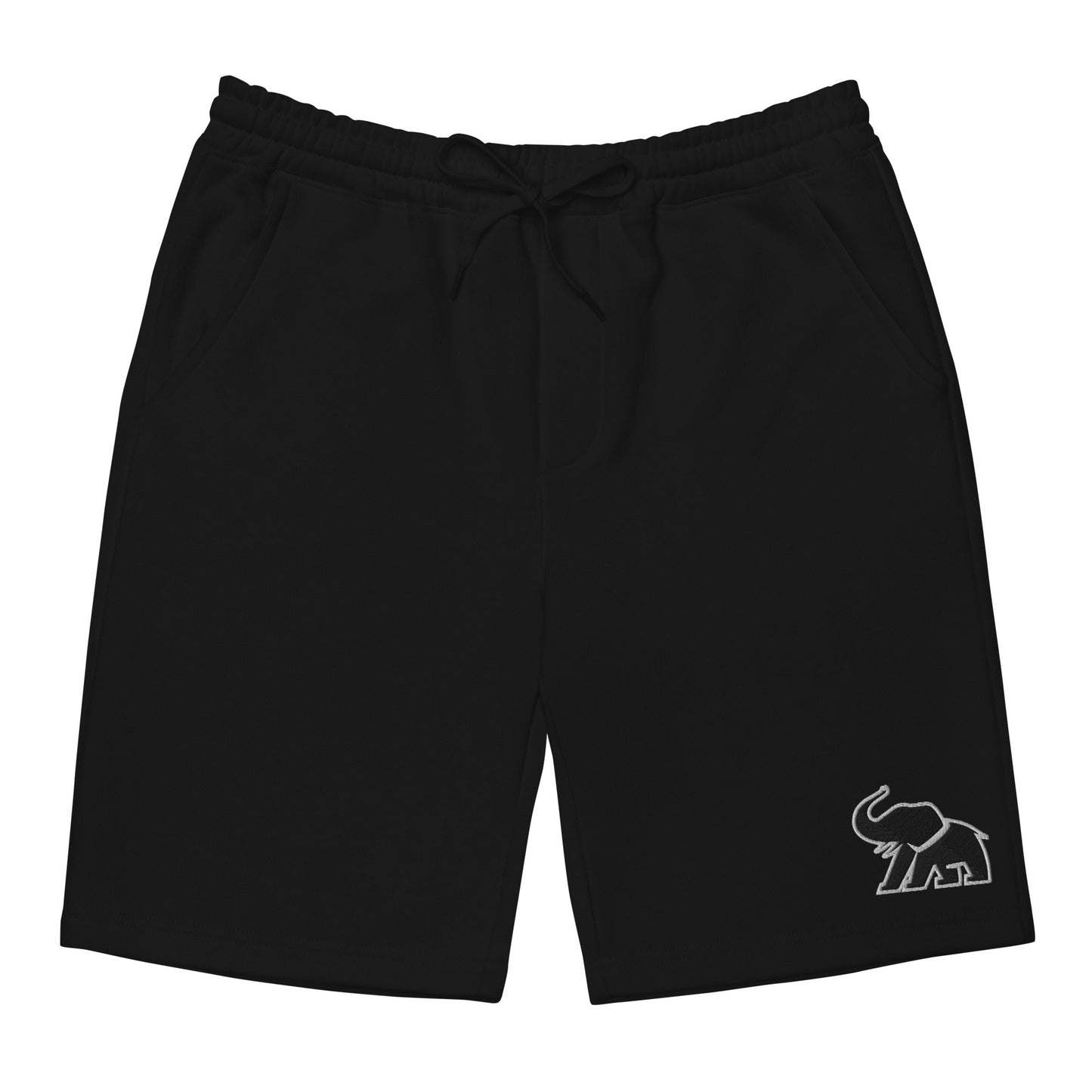 ELEPHVNT EMBROIDERED FLEECE SHORTS - CLASSIC