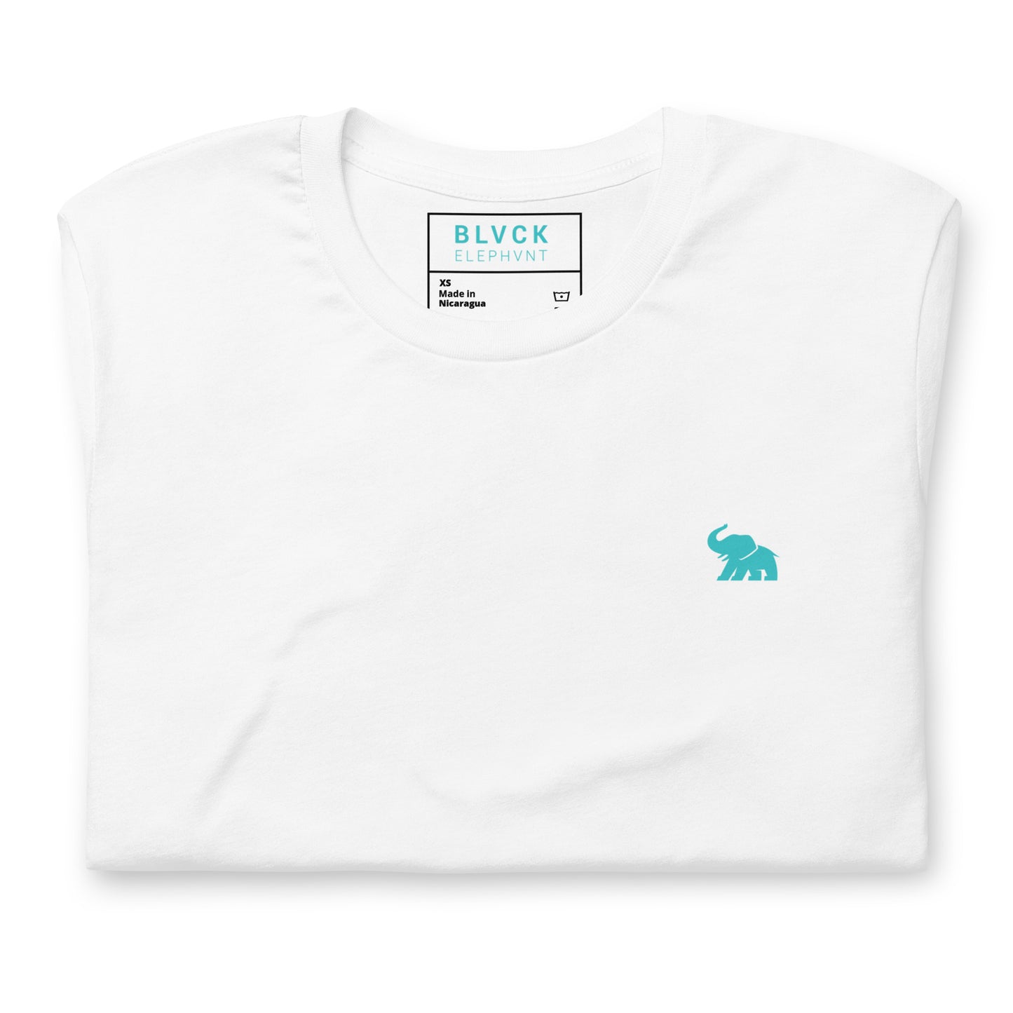 ELEPHVNT PRINT TEE - TIFFANY MINT