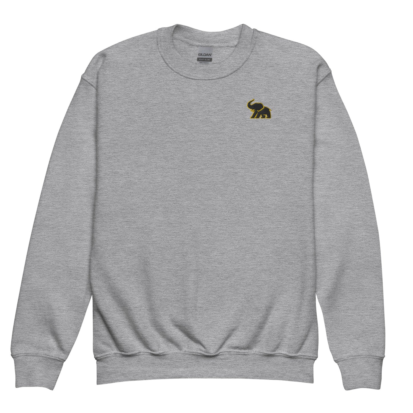 ELEPHVNT PATCH EMBROIDERED CRWNCK SWEATER - KIDS