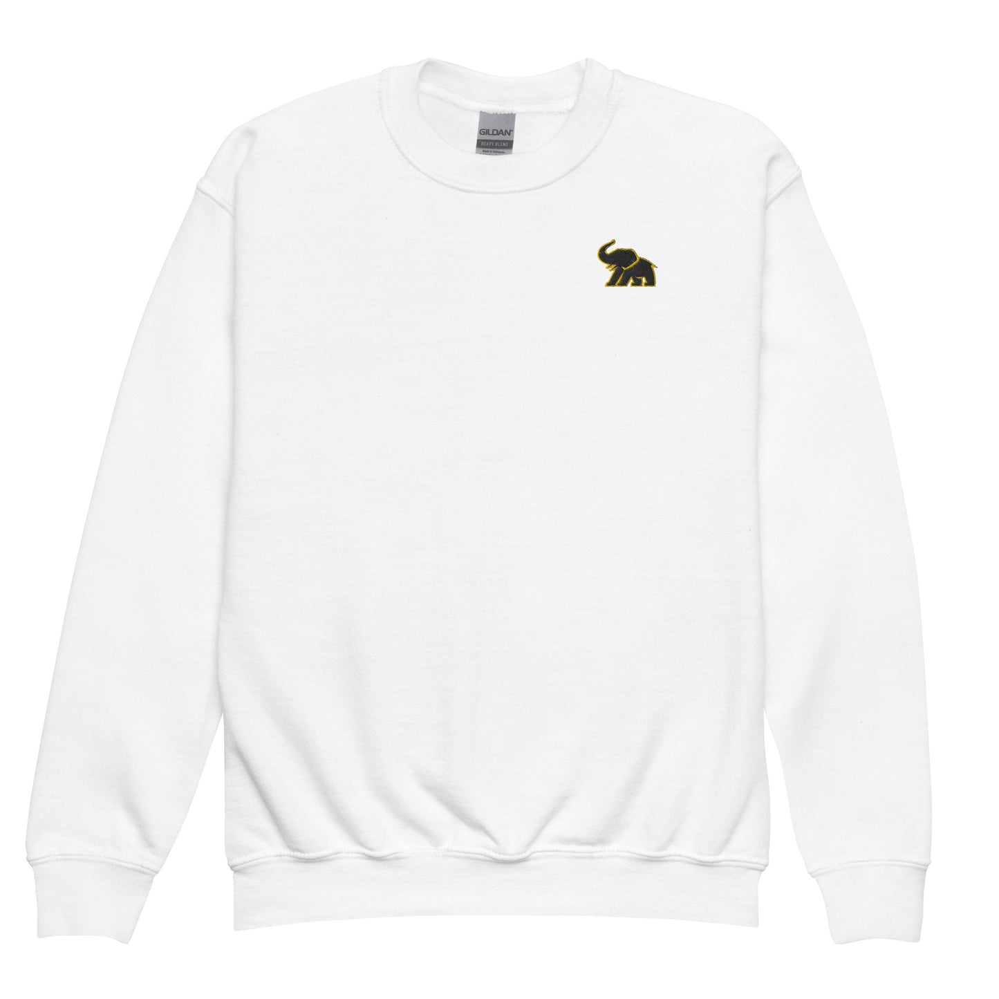 ELEPHVNT PATCH EMBROIDERED CRWNCK SWEATER - KIDS