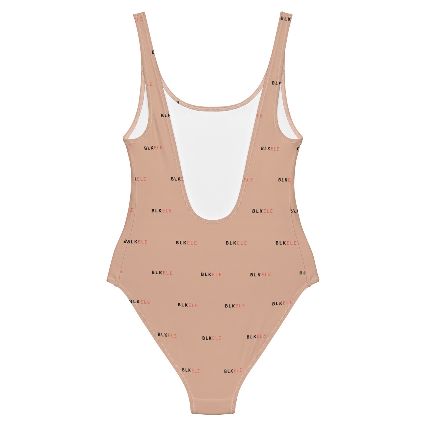 NOT BURBERRY BLK ELE PRINT LOG ONE-PIECE SWIMSUIT (WOMEN'S)