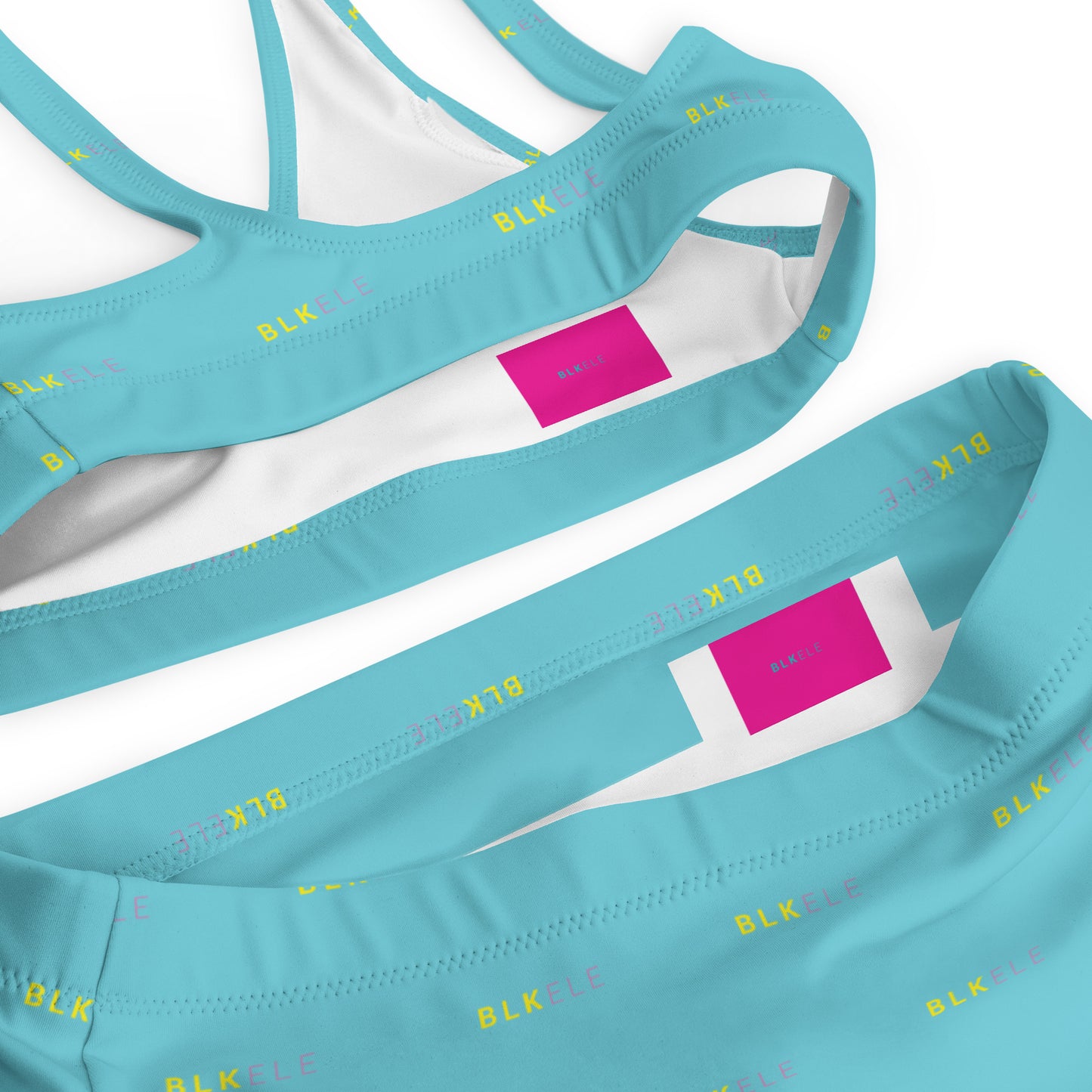 Recycled high-waisted bikini EASTER SUNDAY SAMPLE