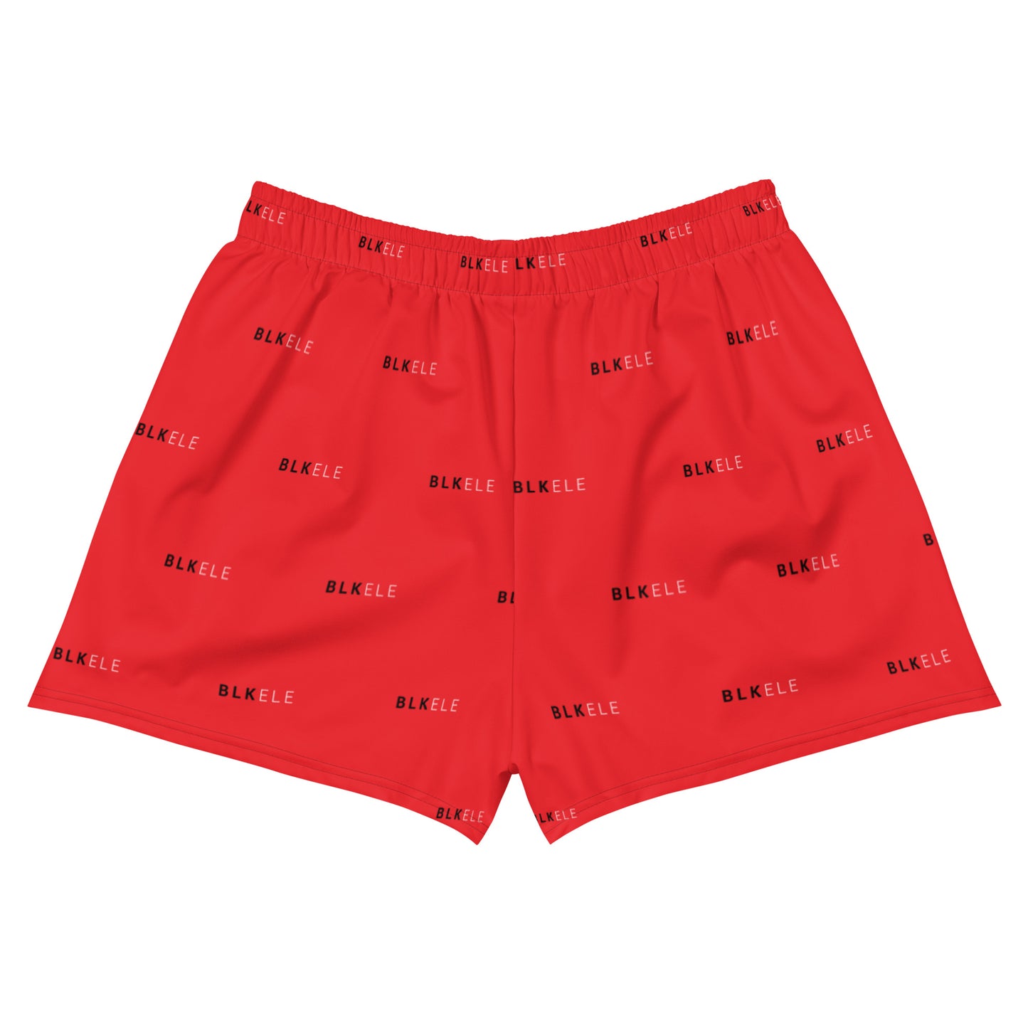 WOMENS BLK ELE PRINT LOGO EVERYTHING SHORTS - AZTECA