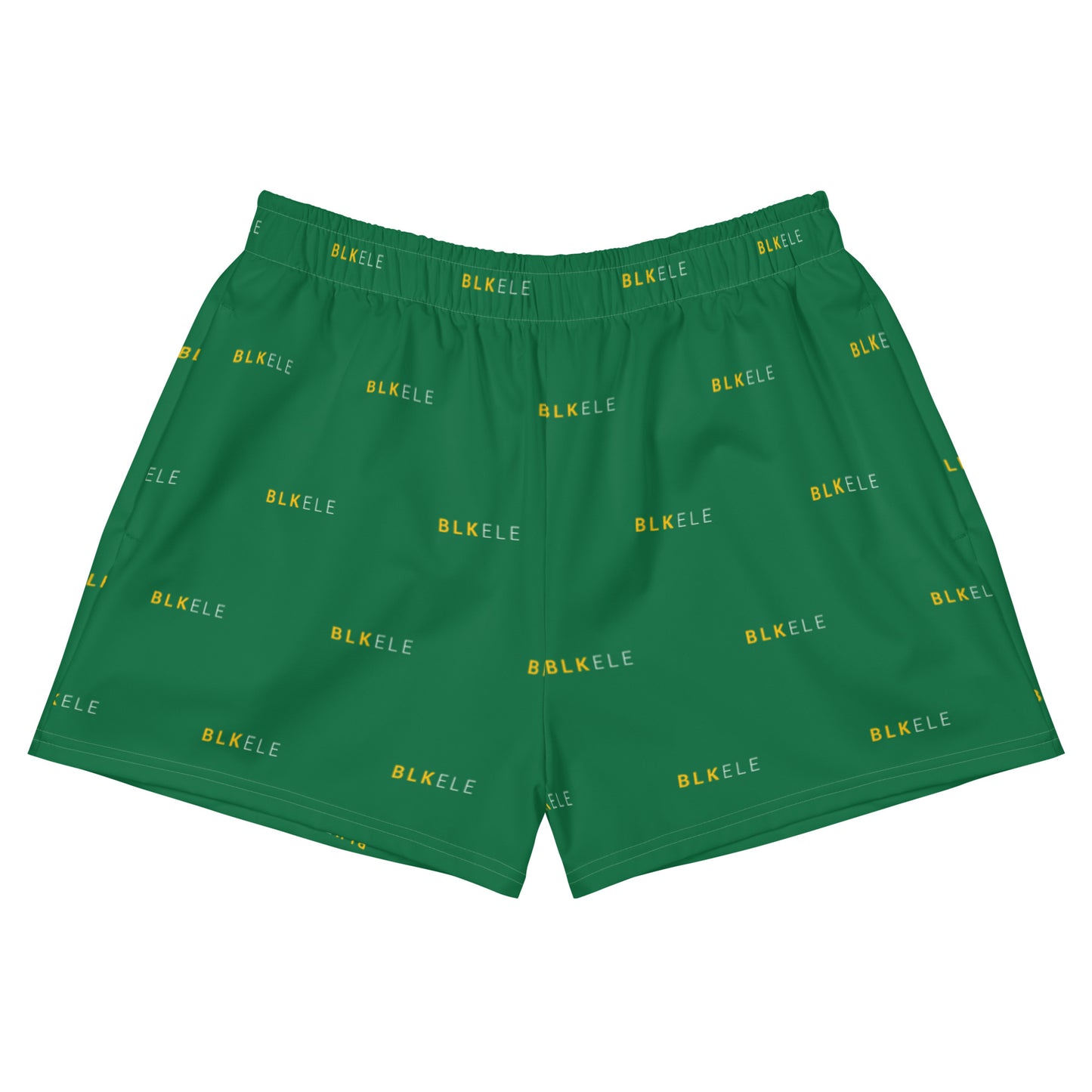 WOMENS BLK ELE PRINT LOGO EVERYTHING SHORTS - SUPERSONIC