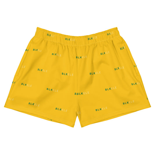 WOMENS BLK ELE PRINT LOGO EVERYTHING SHORTS - SUPERSONIC 2