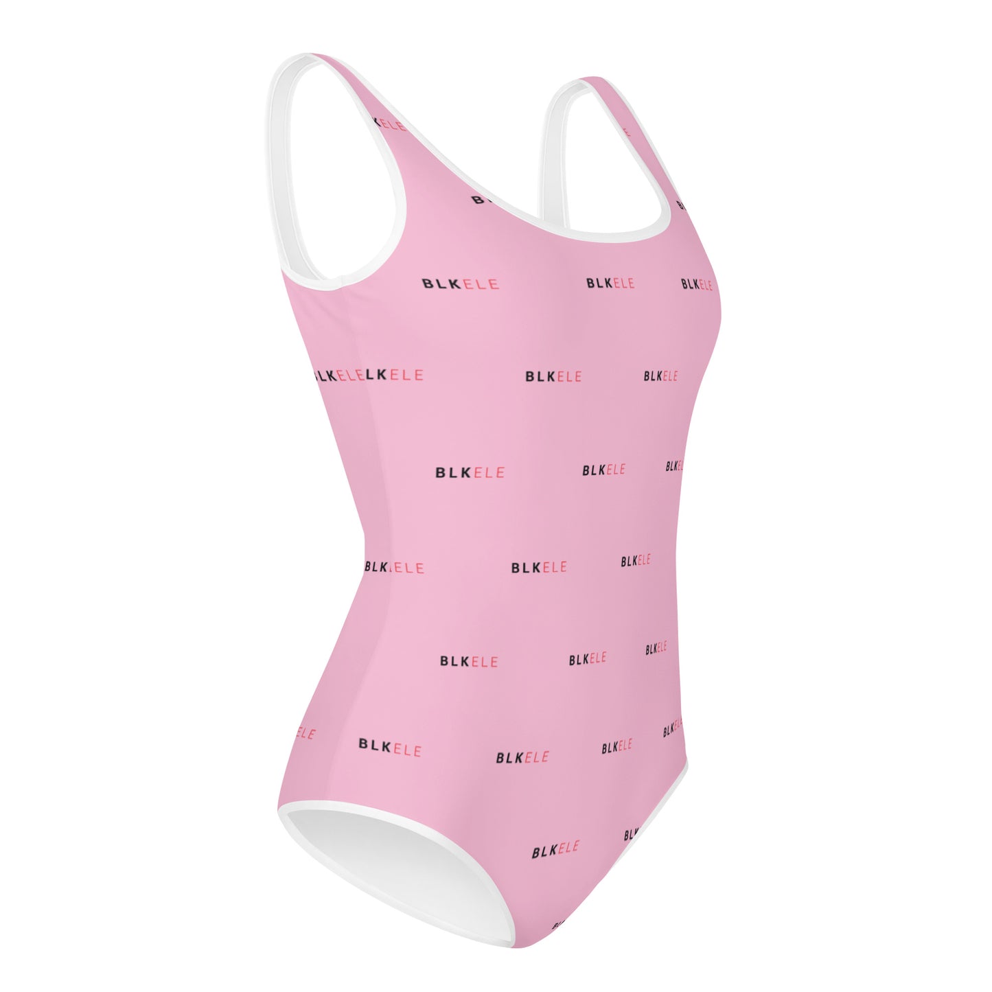 COTTON CANDY ALL OVER PRINT LOGO BATHING SUIT ( YOUTH 8 - 20 )