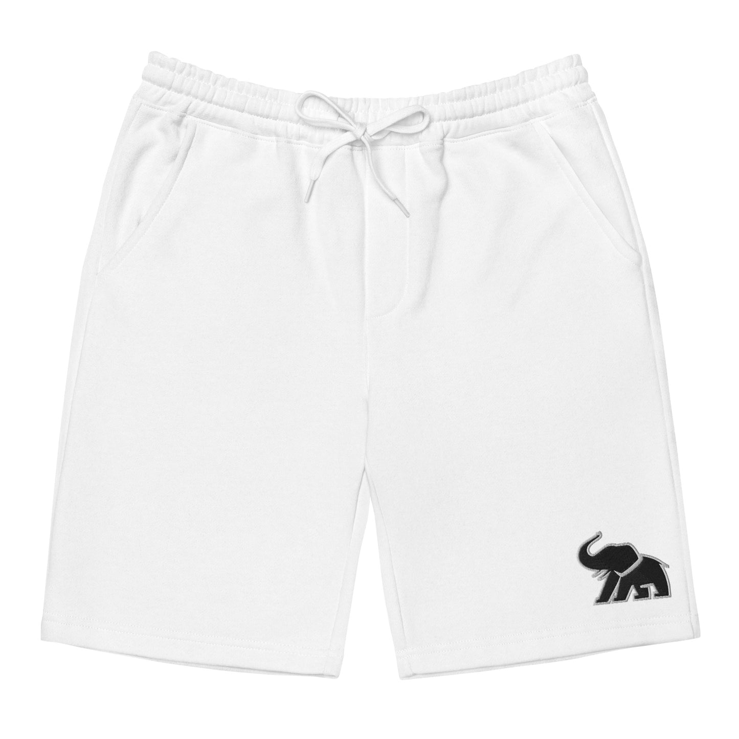 ELEPHVNT EMBROIDERED FLEECE SHORTS - CLASSIC