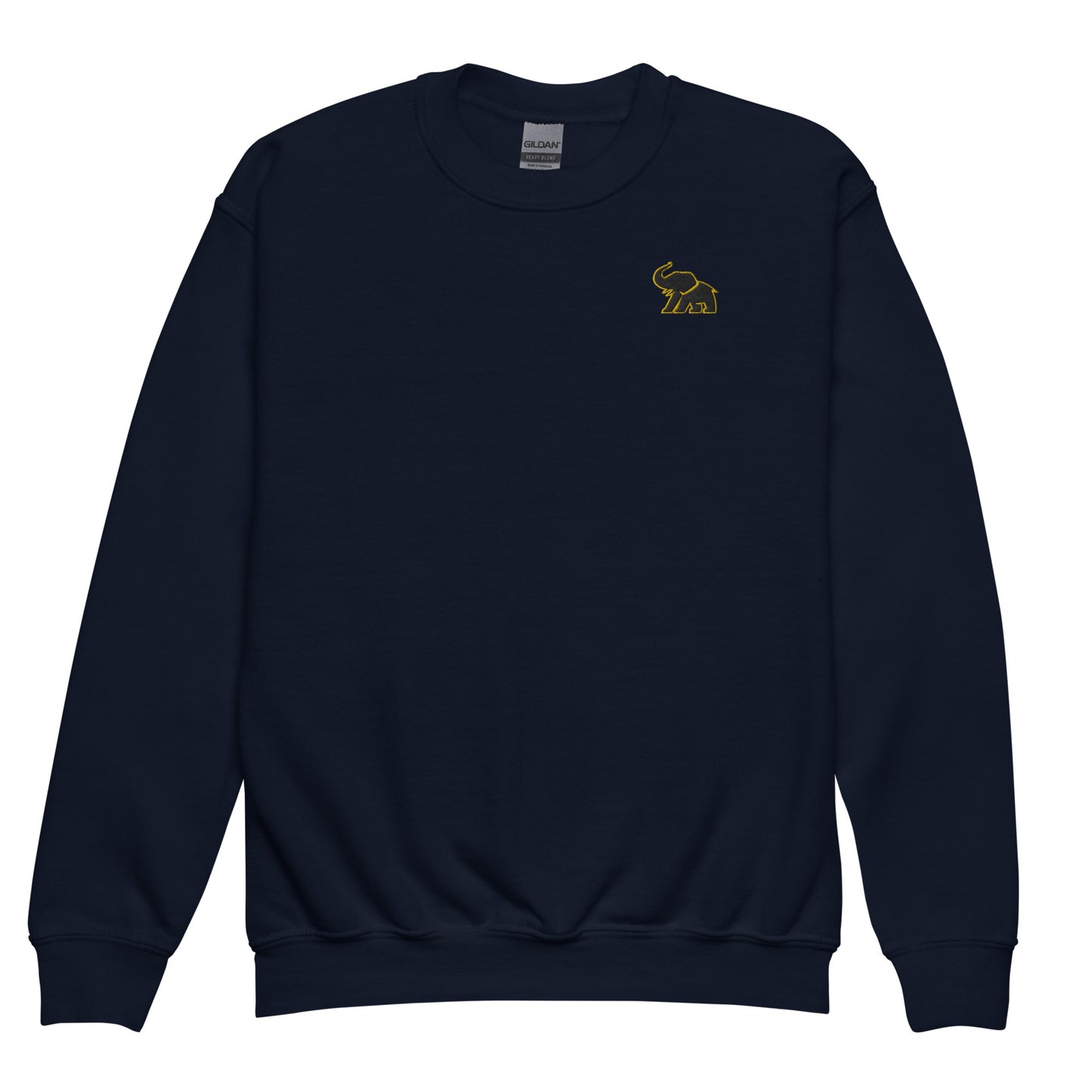 ELEPHVNT PATCH EMBROIDERED CRWNCK SWEATER - KIDS