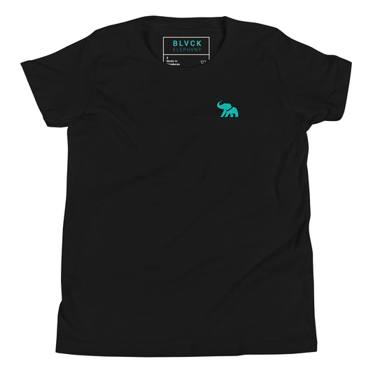 TIFFANY MINT ELE LOGO TEE (BLK) - KIDS